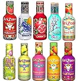 10 Flaschen Arizona Mix Ice Tea (Eistee) aus 10 Sorten a 0,5 L inkl....