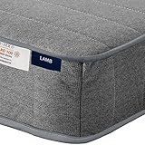LAMB Matratze 90x200 cm Taschenfederkernmatratze 7-Zonen Höhe 20cm...