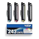 Brother TN-243CMYK Original Tonerkartusche Druckt bis zu 1000 Seiten, cyan,...