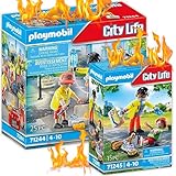 PLAYMOBIL 71244 Rettungsteam im Einsatz – Komplettes Set für...