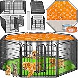 LovPet Welpenlaufstall Freilaufgehege Welpenauslauf I Hundelaufstall XXL 8...