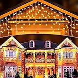 Elegear 20M 800 LED Eisregen Lichterkette Außen, Erweiterbare...