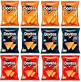 Doritos 12er Mix / 4x Paprika / 4x Sweet Pepper / 4x Nacho Chesse + Space...