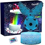 Fussball geschenke für junge, Fußball Lampe für Kinder Jungs, Fußball...