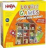 HABA 306811 - Logic! Games - Wo ist Wanda?, Logic-Solitär-Kinderspiel,...
