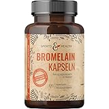 Bromelain Kapseln -3600 F.I.P – 550 mg pro Kapsel - 120 Kapseln –...