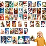 Christmas Card Assortment, Holiday Greeting Cards, Activity Postcard Set,...