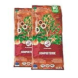 Plantura Bio Komposterde, 125 L, torffrei & klimafreundlich, auch als...
