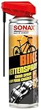 SONAX BIKE KettenSpray mit EasySpray (300 ml) Reinigt, Schützt & Schmiert,...