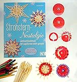 Bastelset Strohstern-Nostalgie, mit Anleitungsbuch