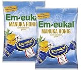 Em-eukal Hustenbonbons Manuka Honig – 2 x 75 g Doppelpack – Wohltuend...