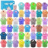 Mini Fluffy Slime Set, 45 Packung Poopsie Butter Schleim Party Favor...
