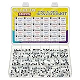 ALLECIN 24Werte Transistor Set PNP NPN Transistoren A1015 A733 C945 C1815...