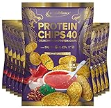 IronMaxx Protein Chips 40 High Protein Low Carb, Geschmack Thai Sweet...