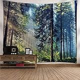 Dollin&Dockin Wandteppiche Wandbehang Tapisserie, Natur Landschaft Gobelin...