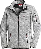 STUBAI Strickfleece-Jacke für Herren, Strickjacke mit Fleece Innenseite,...