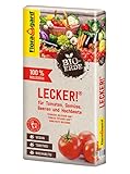 Floragard Bio-Erde Lecker 40 Liter - Gemüseerde für Hochbeete, Tomaten,...
