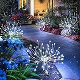 Anordsem Solar Gartendeko für Außen Wetterfest: Garten Solarleuchten für...