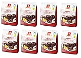 8 x gefüllte Lebkuchen Herzen Zartbitter mit Aprikosen Füllung 8 x 150 g...
