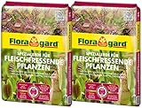 Floragard Spezialerde für fleischfressende Pflanzen 2x3L - Carnivorenerde...