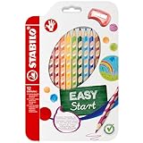 STABILO - Ergonomischer Buntstift für Rechtshänder - EASYcolors - 12er...
