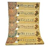 GOLOKA Masala Bio Natürliches Räucherstäbchen-Sortiment | Aromatherapie...