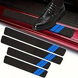 SHITONGSHANGMAO Auto Kohlefaser Einstiegsleisten Schutz für AAA,...