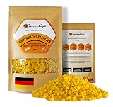Bienenbiya® 100% Reine Bienenwachs Pastillen (100g) ohne Zusatzstoffe,...