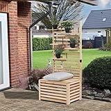 Home Deluxe - Balkon-Sichtschutz - Orelia - Maße 80 x 40 x 171 cm I...