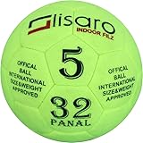 Lisaro Indoor Filz 1.8 Hallenfußball Gr. 5 | Hallenball | Indoorfußball |...