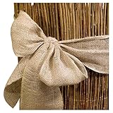 NOOR Jute-Wickelstreifen Natur 0,15 x 25 m I Jute-Rolle als Frostschutz...