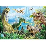 Dinosaurier-Puzzle für Kinder im Alter von 3-5 4-8 Jahren, 35-teiliges...