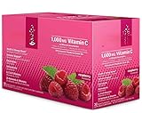 EnerVitamin C, Himbeere, 30 Packungen/Beutel, 1000mg Vitamin C