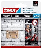 tesa Klebeschraube für Mauerwerk und Stein, Halteleistung 2,5 kg,...
