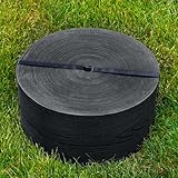 UNIGARDIA Flexible Rasenkante Kunststoff 10m - Höhe 13cm, Stärke 3mm -...