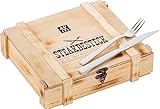 ZWILLING Steakbesteck Set für 6 Personen, 12-teilig, 6 Steakmesser und 6...