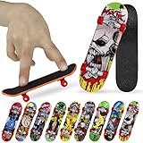 XINGGANG Finger Skateboard - 12 stylische Fingerskateboards, Spielzeug...