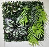 Künstliche Pflanzenwand Grasbild verschiedene Größen und Varianten wie...