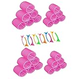 Teogneot Lockenwickler Set Hair Rollers 6 mm, 48 mm und 12 Stücke...