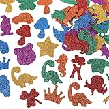 Sticker Kinder Tier Anlage 156 Blatt Glitzer Moosgummi Sticker zum...