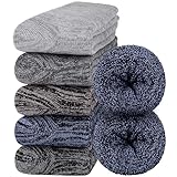 Belloxis Sockenwolle Herren Socken 43-46 Thermosocken Warme Dicke...