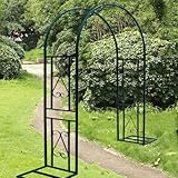 Robuster Gartenbogen aus Metall, Rosenbögen, breit, 140 cm, 180 cm, 220...