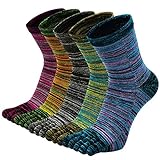 Zehensocken Herren Baumwolle Five Finger Socken, Winter Bunte Zehensocken...