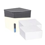 WENKO Raumentfeuchter Mod. Cube Set, Luftentfeuchter mit 2 x 500 g...