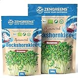 ZenGreens® - Bio Bockshornklee Samen - Wähle zwischen 200g und 500g -...
