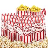 Tebery 200 Stück Popcorn Tüte, Papier Popcorntüten, Popcorntüten Klein,...