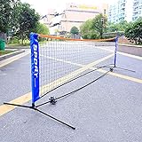GYKLY Standard Badminton Netz tragbare Faltbare Mobile Tennisnetz Badminton...