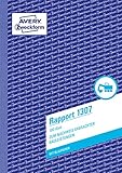 AVERY Zweckform 1307 Rapport (A5, mit 2 Blatt Blaupapier, von...