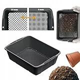 BirnePower Gartensieb Steinsieb Erdsieb Rund Schüttelsieb Schuttsieb aus...