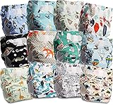 Littles and Bloomz FLV2-1201 Wiederverwendbare Stoffwindel,...